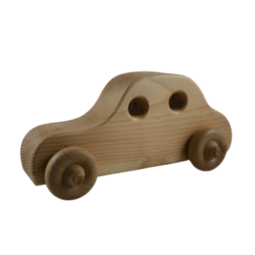 Minivan Handmade Wooden Toy Car