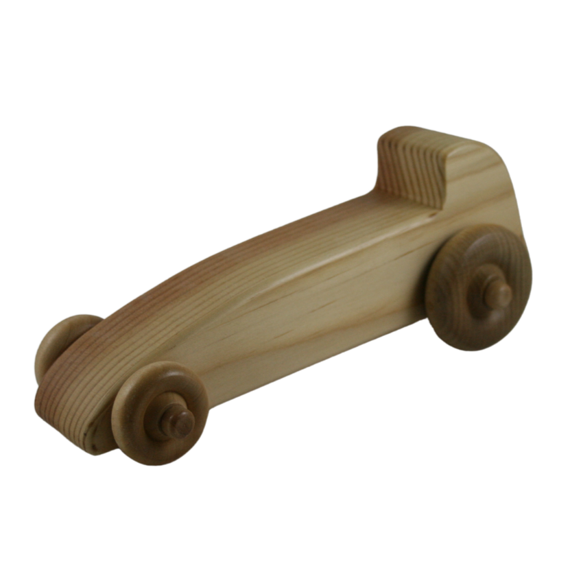 racecar wooden toy 