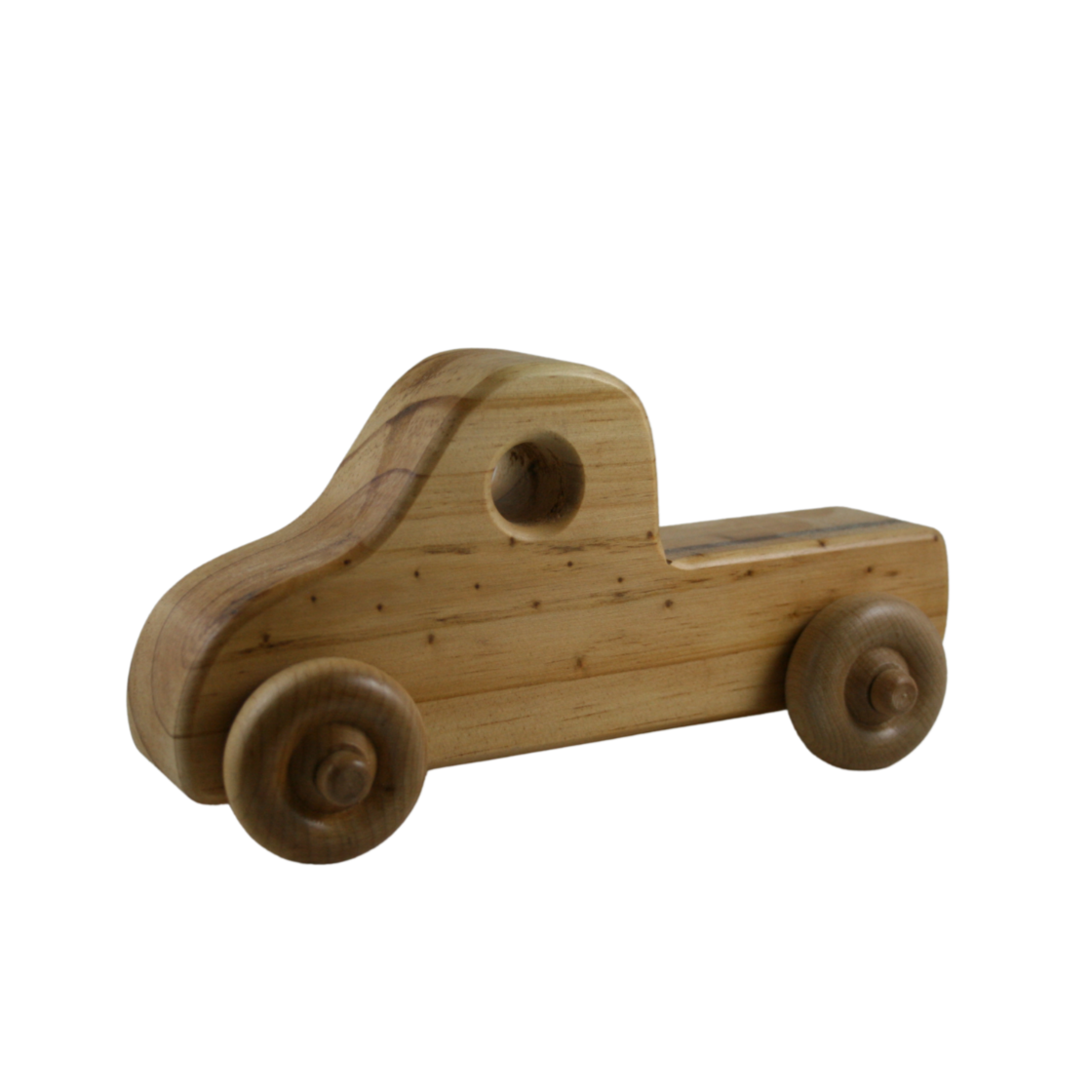 wooden pickup truck toy