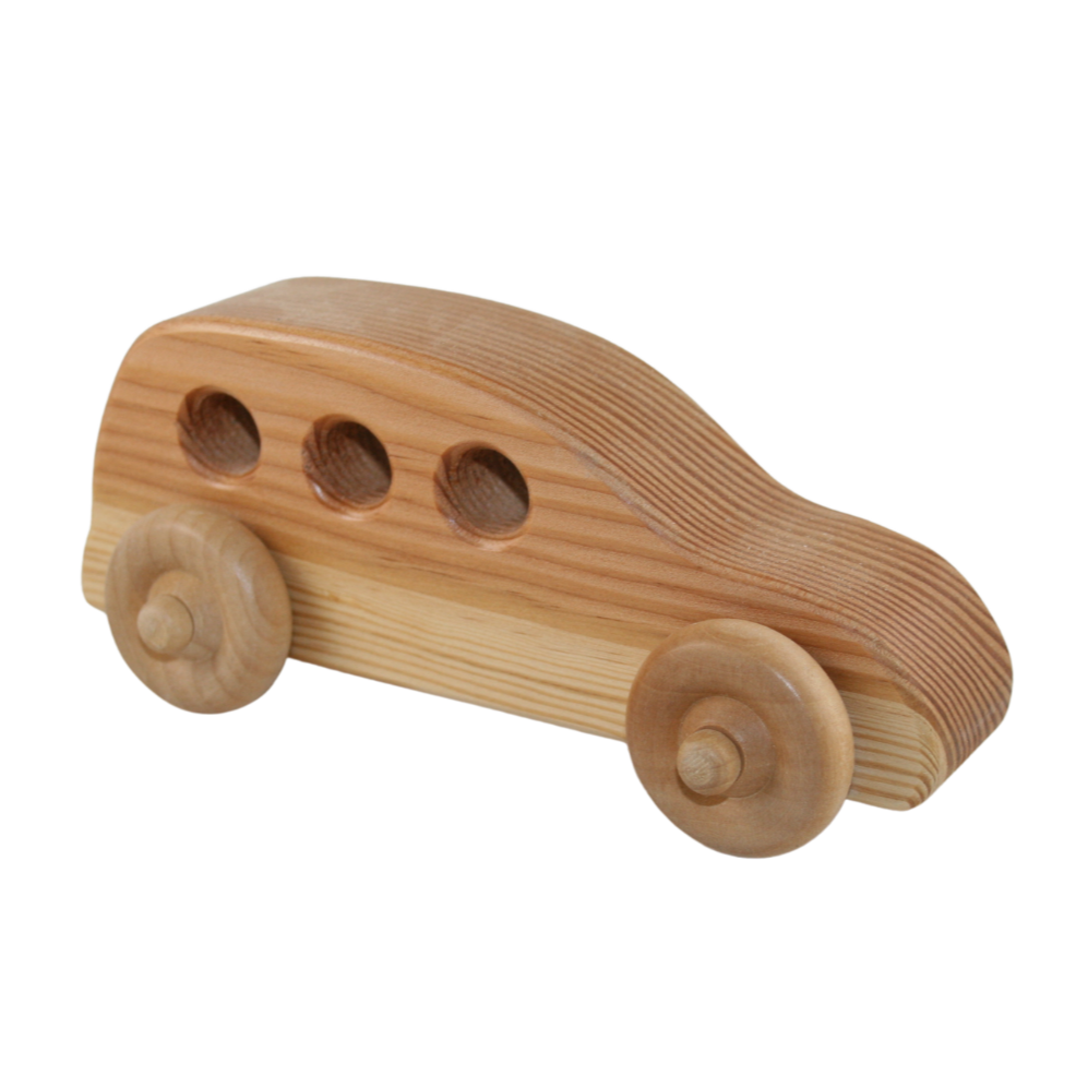 PT Cruiser toy wooden car